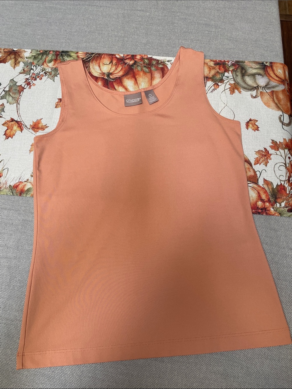 Chico's Coral Peach Tank Top, 0